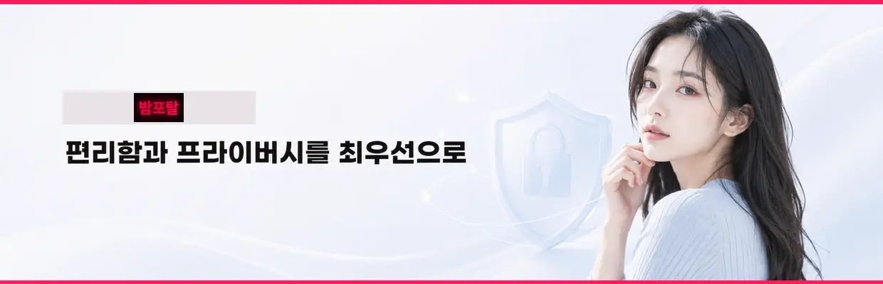 밤포탈 유사 사이트와 구분하는 방법 확인 이미지