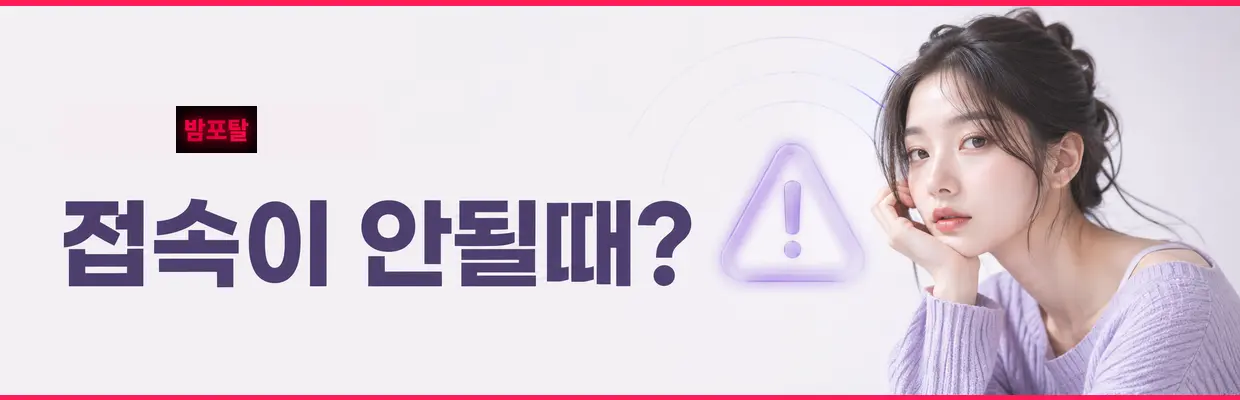 밤포탈 이용 안내 마무리 대표 이미지