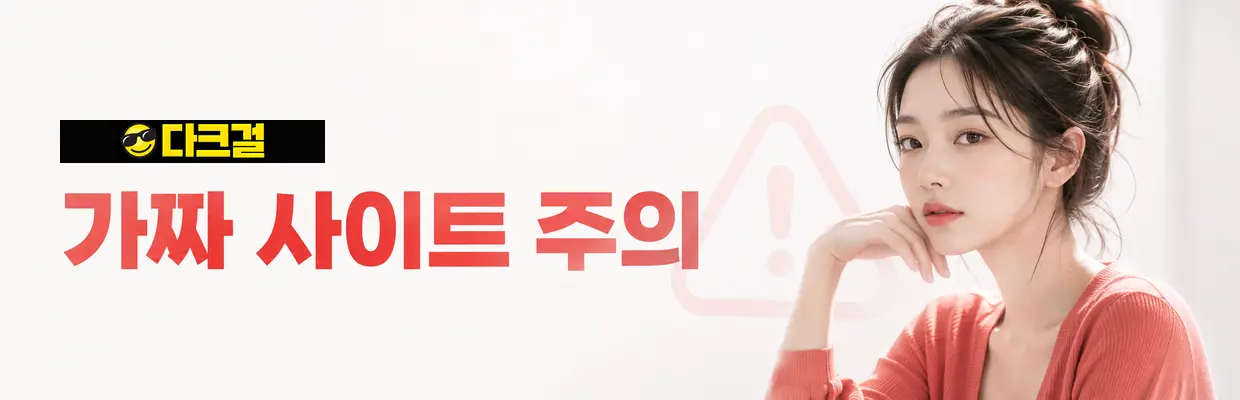 다크걸 바로가기 버튼 구성 확인 이미지